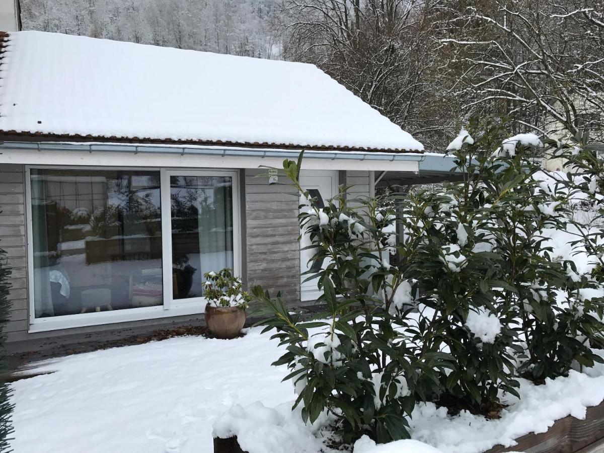 Studio A Le Menil Avec Magnifique Vue Sur La Montagne Jardin Amenage Et Wifi A 4 Km De La Plage 아파트 외부 사진